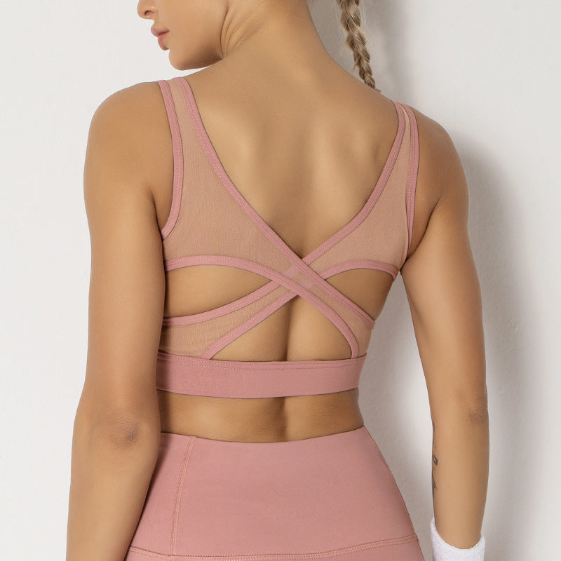 Clean-Line Yoga Sports Bra