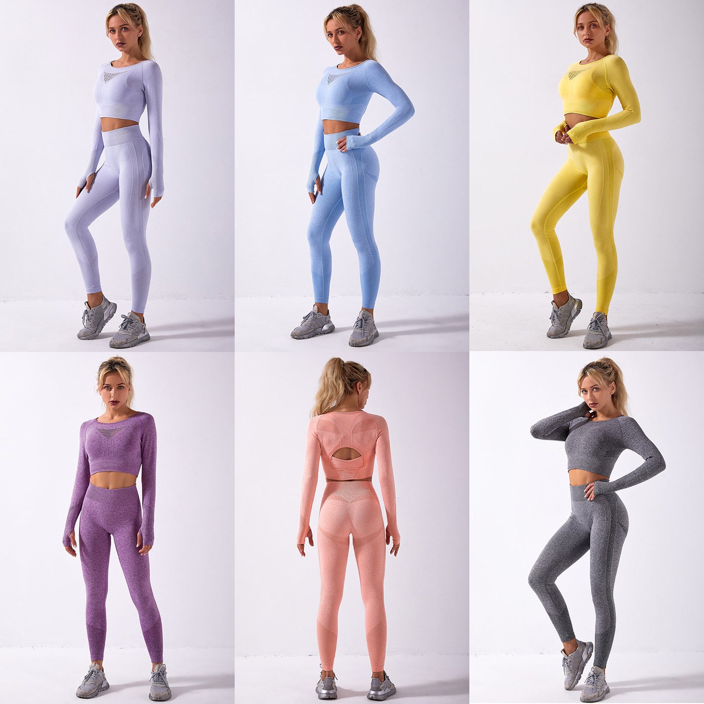 Seamless Slim 2-Piece Yoga Set