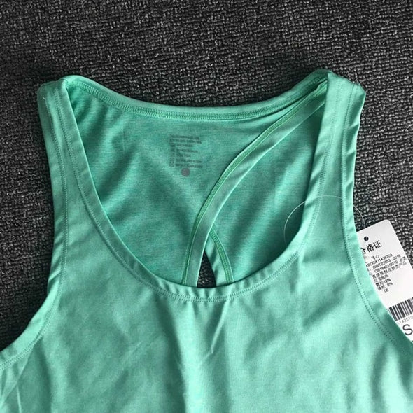 Women Backless Yoga Tank Top