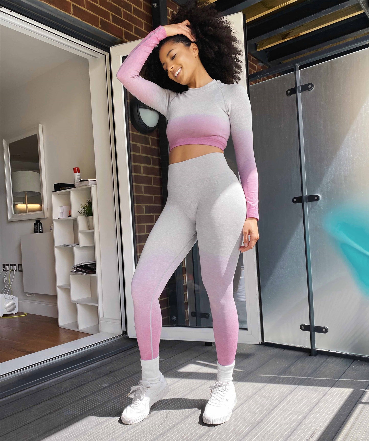 Sculpting Tight Sports Yoga Set
