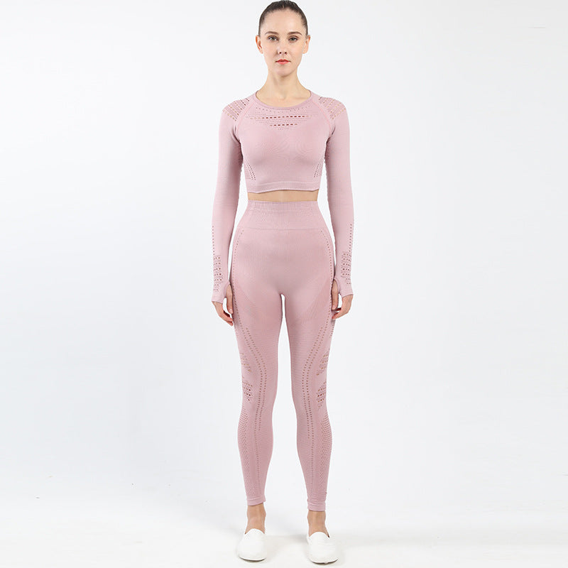Long-Sleeve Yoga Set