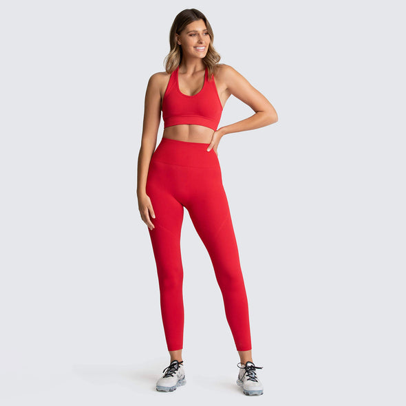 Women's Seamless Knit Hip Yoga Fitness Suit