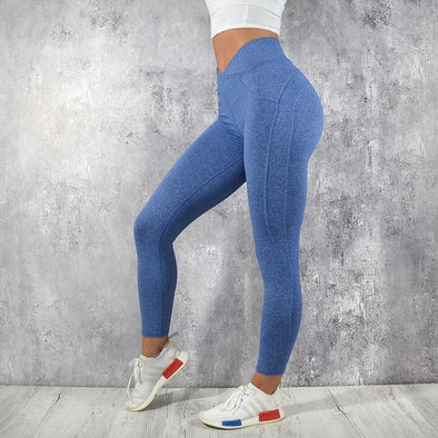New Summer 2021 V-Shape Cross-border Women's Yoga Leggings