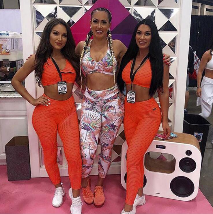 Jacquard Hip-Detail Fitness Set