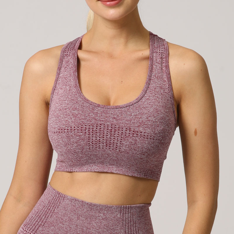 Seamless Lift-Support Sports Bra
