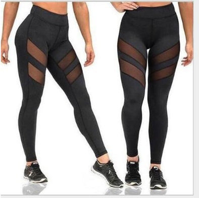 Women's Running Two-stage Mesh Yoga Pants