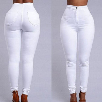 Women's Fashion Elastic Jeggings