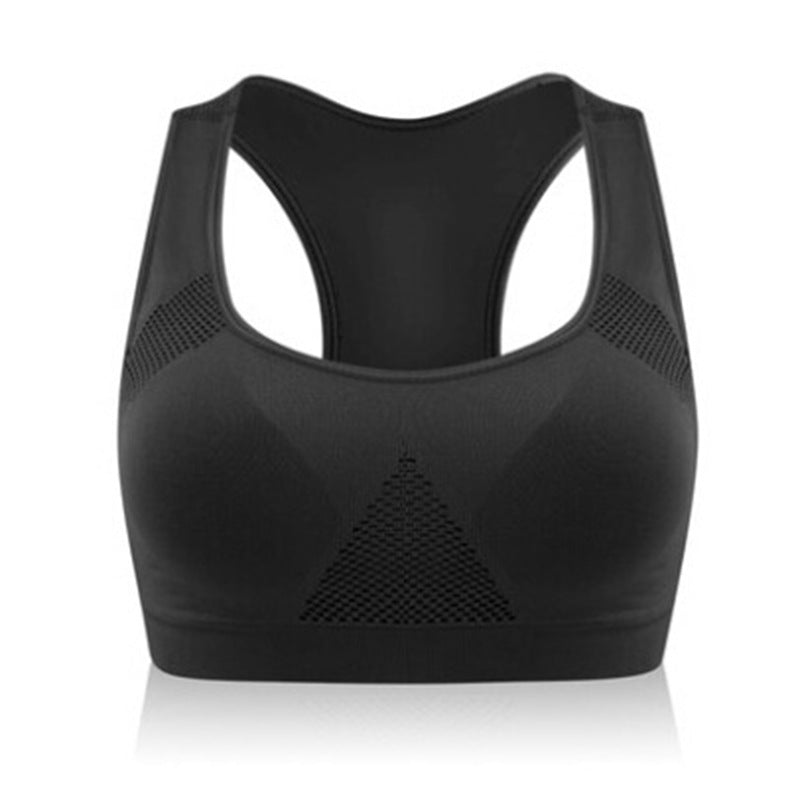 Hollow-Back Detail Sports Bra