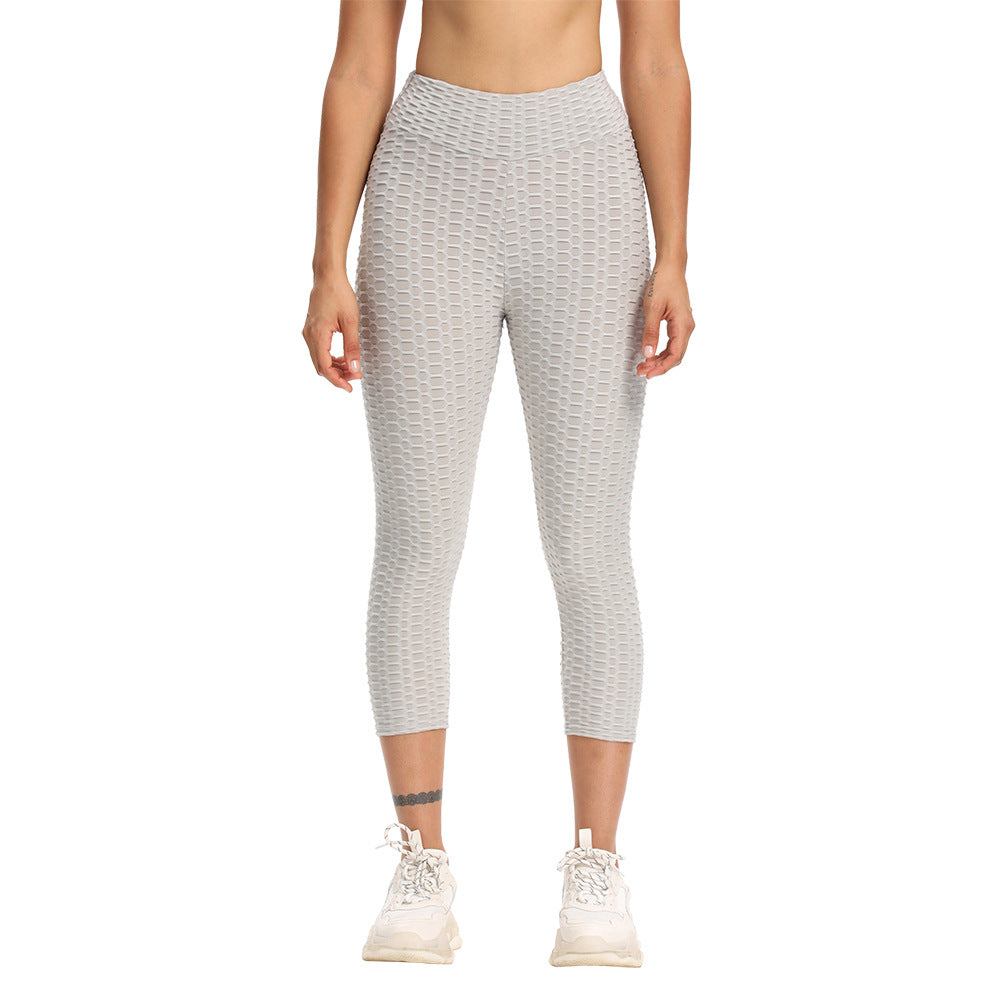 Cropped High-Waist Butt-Lift Leggings