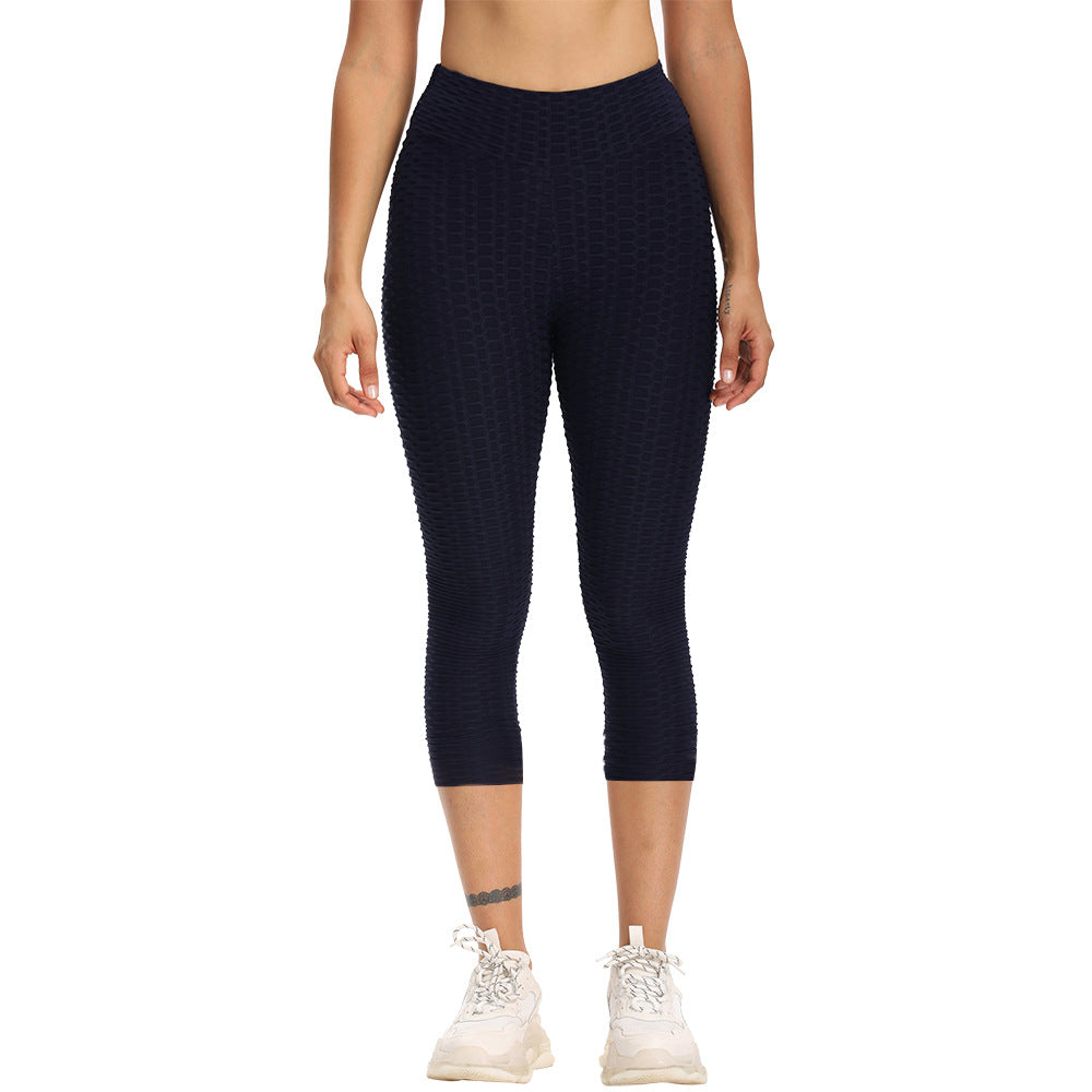 Cropped High-Waist Butt-Lift Leggings