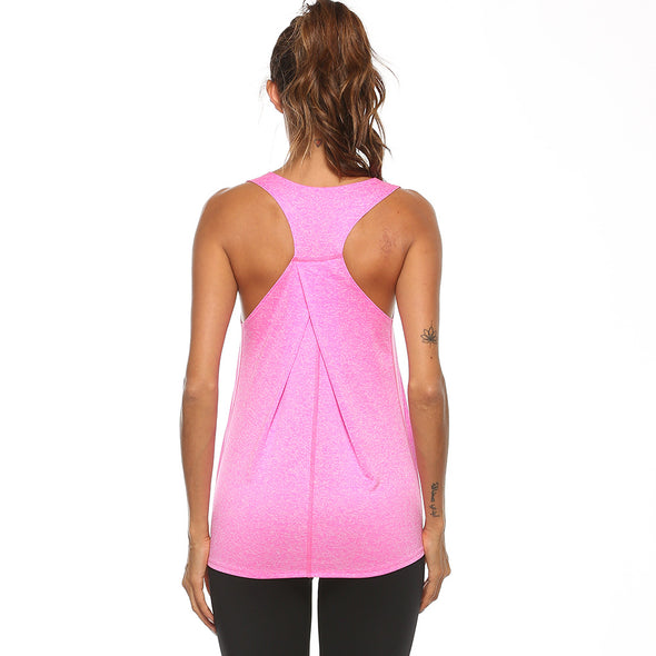 Women's Cross Back Yoga Vest