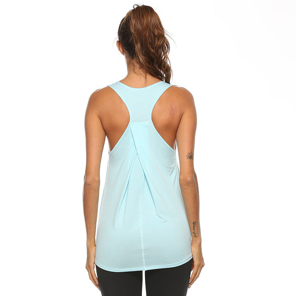 Women's Cross Back Yoga Vest