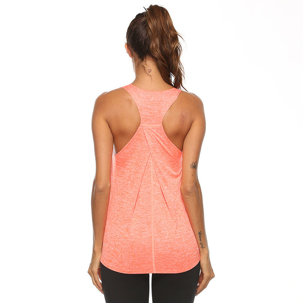 Women's Cross Back Yoga Vest