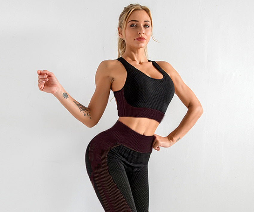 Crop Top & High-Waist Leggings Set