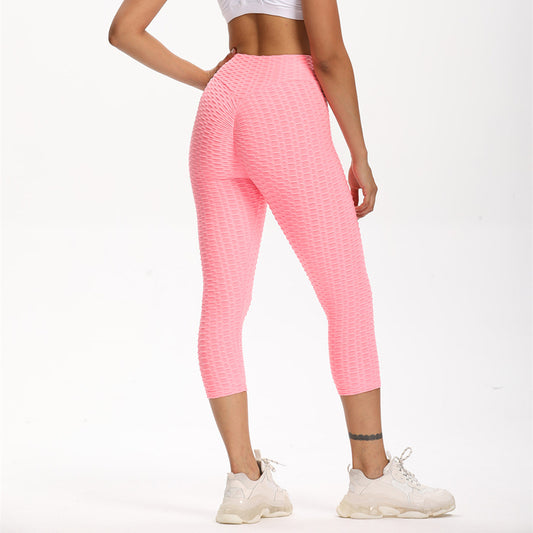 Cropped High-Waist Butt-Lift Leggings