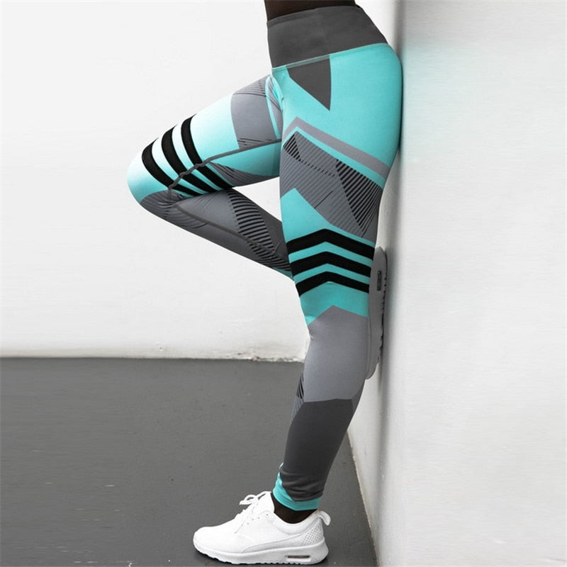 Reflective Detail Sport Yoga Pants