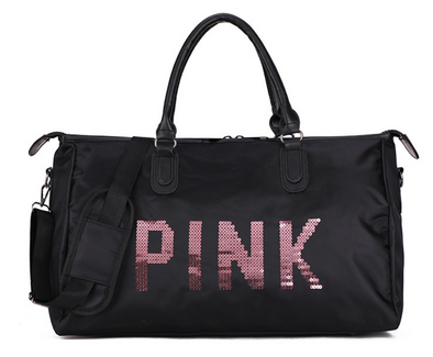 Women's Large-Capacity One-Shoulder Waterproof Gym Handbag