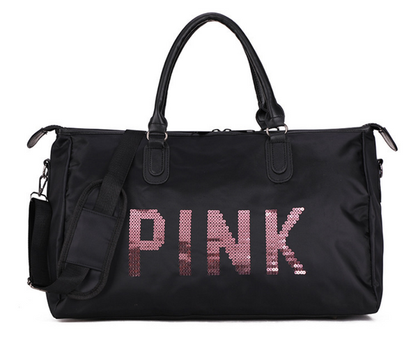 Women's Large-Capacity One-Shoulder Waterproof Gym Handbag