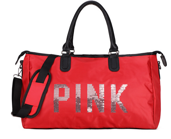 Women's Large-Capacity One-Shoulder Waterproof Gym Handbag