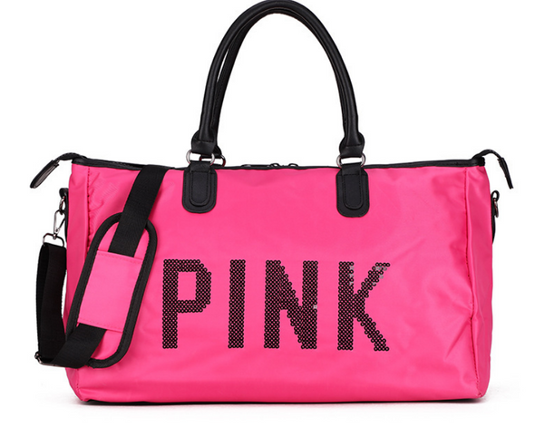Women's Large-Capacity One-Shoulder Waterproof Gym Handbag