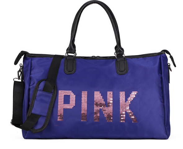 Women's Large-Capacity One-Shoulder Waterproof Gym Handbag