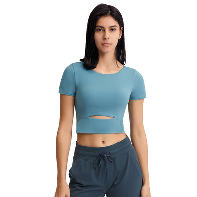 Shinbene Burning Ardor Slim Buttery Soft Workout Crop Tops