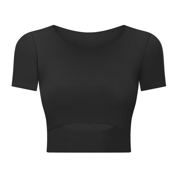 Shinbene Burning Ardor Slim Buttery Soft Workout Crop Tops
