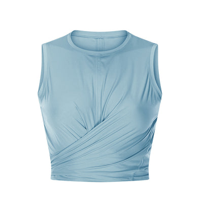 New Summer 2021 Women's Back Waist Strap Yoga Vest