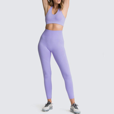 Seamless Hip-Lift Yoga Set