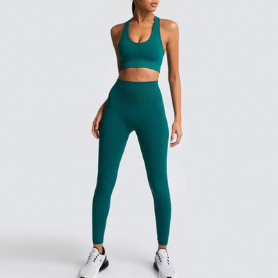 Seamless Hip-Lift Yoga Set