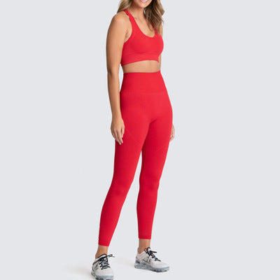 Seamless Hip-Lift Yoga Set