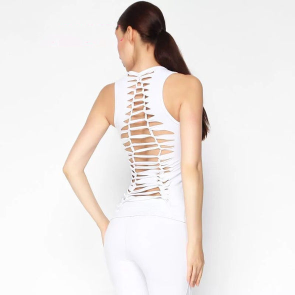 Professional Yoga Wear Vest With Chest Pad