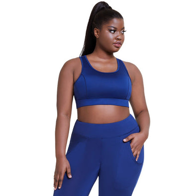 Women Running Shockproof Seamless Yoga Top