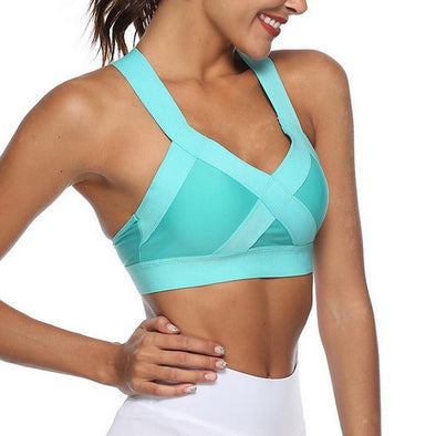 Ladies Crossband Sports Bra