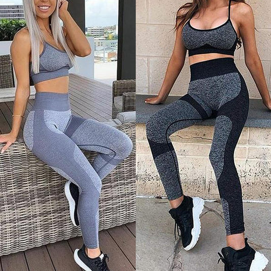 High-Waist Leisure Yoga Set