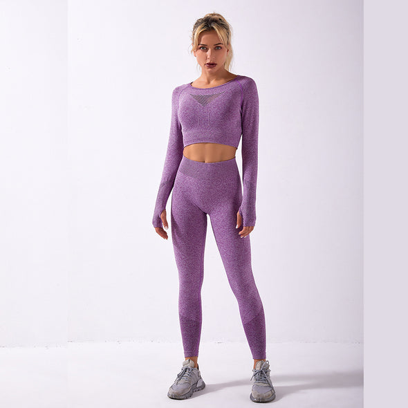 Seamless slim yoga wear