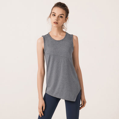 Women's Irregular Yoga Tank Top