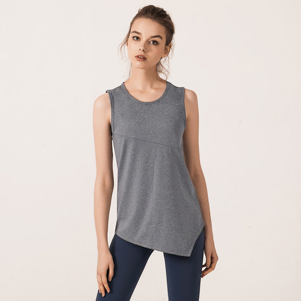 Women's Irregular Yoga Tank Top
