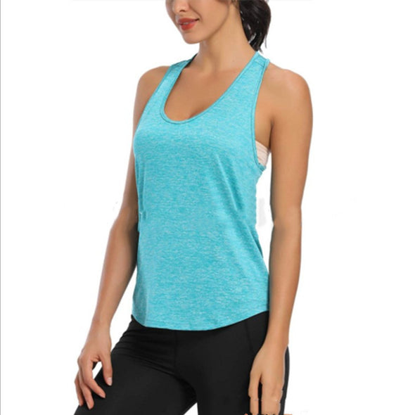 Yoga vest fitness quick-drying t-shirt