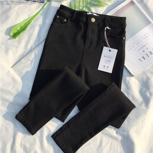 Women's Raw Edge Jeggings