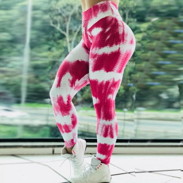 Digital printed yoga pants