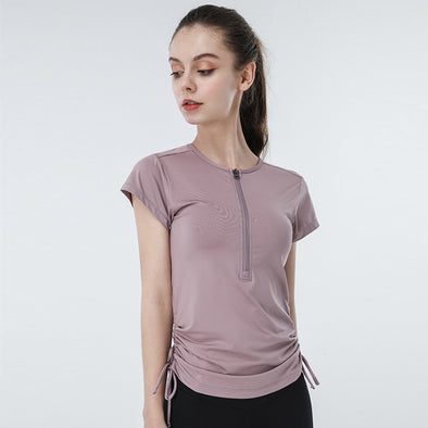 Women's Half Zip Fashion Top