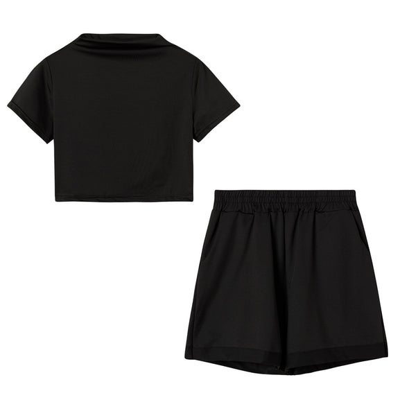 European And American Solid Color Tight-Fitting Fashion Casual Suit