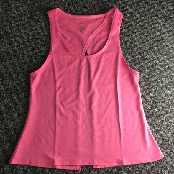 Women Backless Yoga Tank Top
