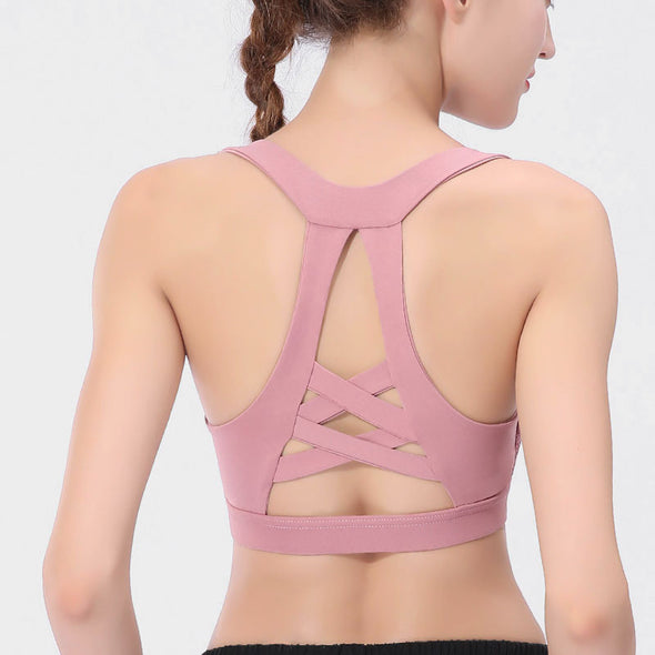 Beauty back Vest Sports Bra