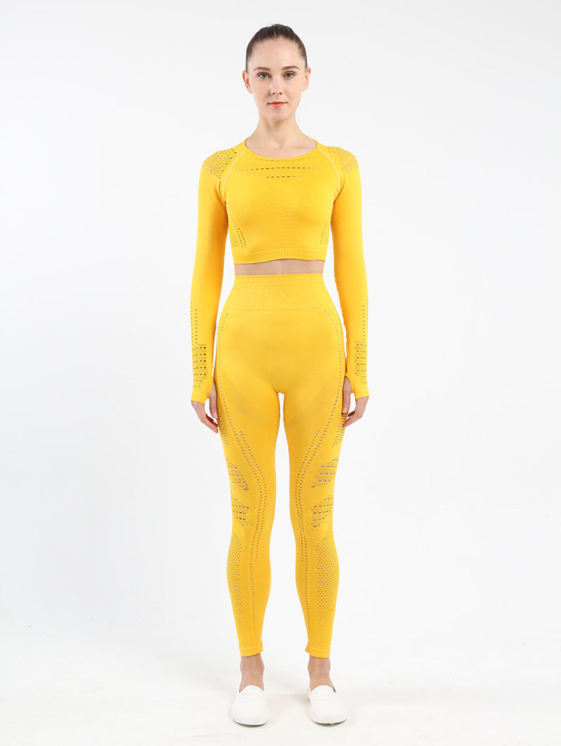 Long-Sleeve Yoga Set