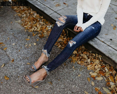 New Summer 2021 Women's fashion pants Slim Leggings