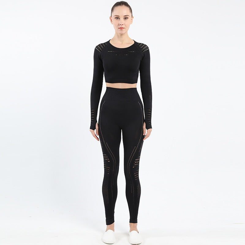 Long-Sleeve Yoga Set