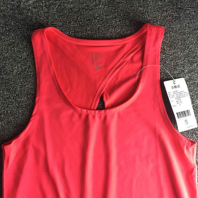 Open-Back Flow Yoga Tank