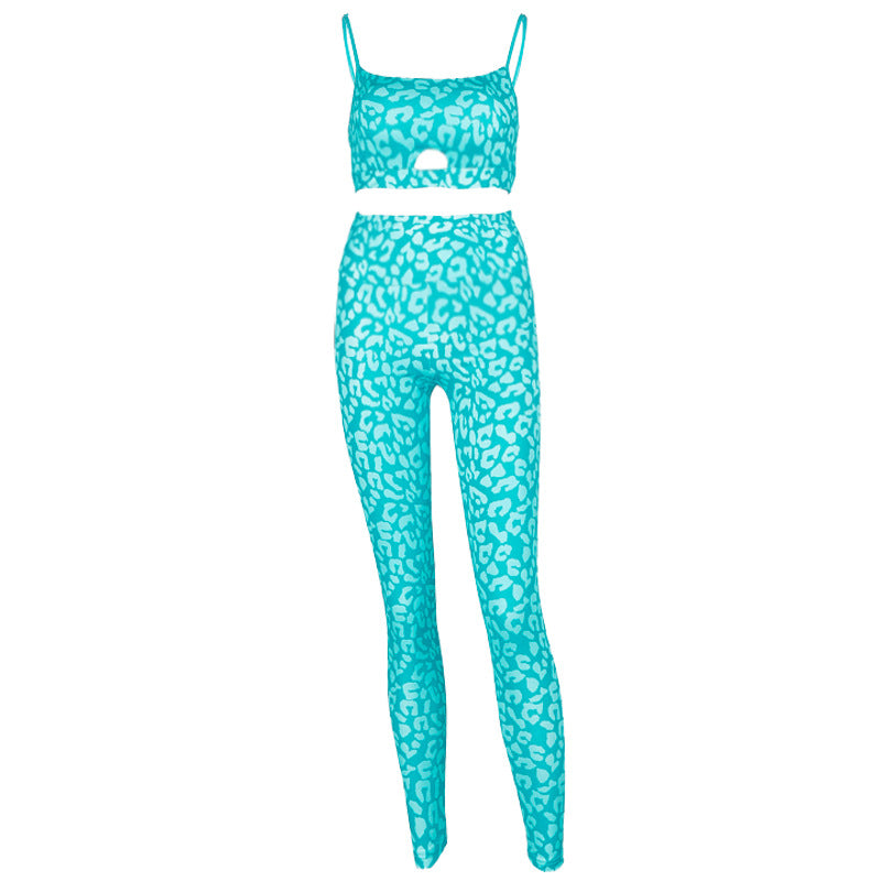 Polka Dot Sports Yoga Set